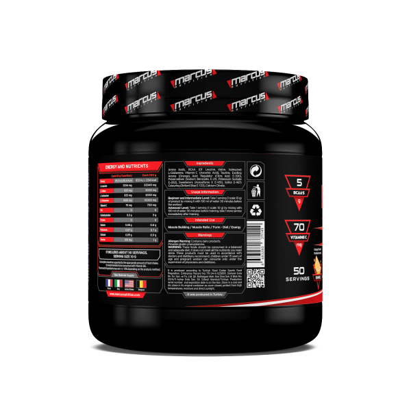 BCAA X Series 4.1.1 500 G (Portakal Aromalı) 